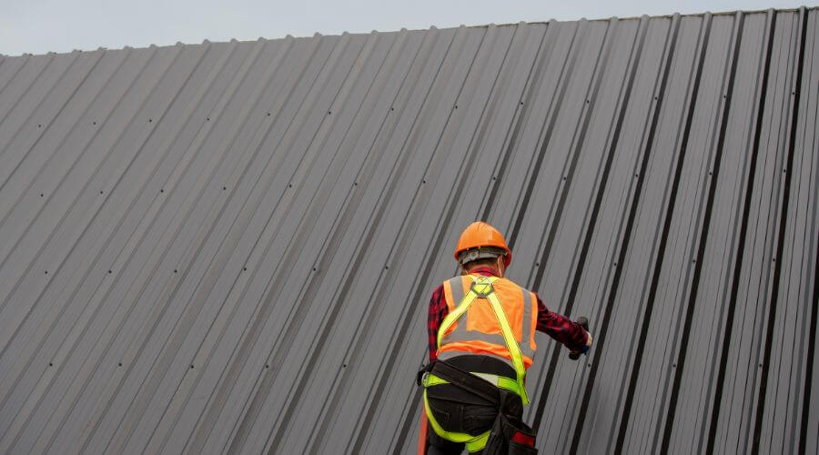 Professional metal roof installation services in Floodwood, MN